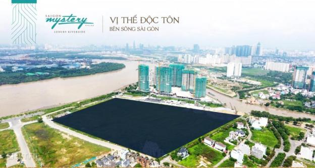 Đất nền biệt thự Saigon Mystery Villas, Thạnh Mỹ Lợi, liền kề Đảo Kim Cương, Q2. Giá 88tr/m2 9073468