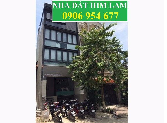 Bán nhà TĐC Him Lam Kênh Tẻ, 1 hầm, 4 lầu, thang máy, xây dựng chất lượng cao 10295343