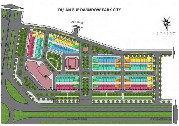Bán nhà biệt thự, liền kề tại dự án Eurowindow Park City, Thanh Hóa, Thanh Hóa DT 84m2, giá 27tr/m2 9226975
