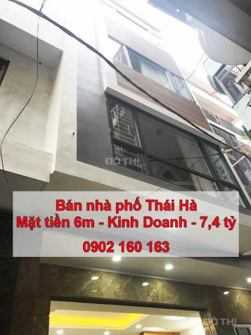 Bán nhà phố Thái Hà, ô tô vào nhà, kinh doanh, MT 5,6m. Giá 7,4 tỷ, 0902160163 9212645