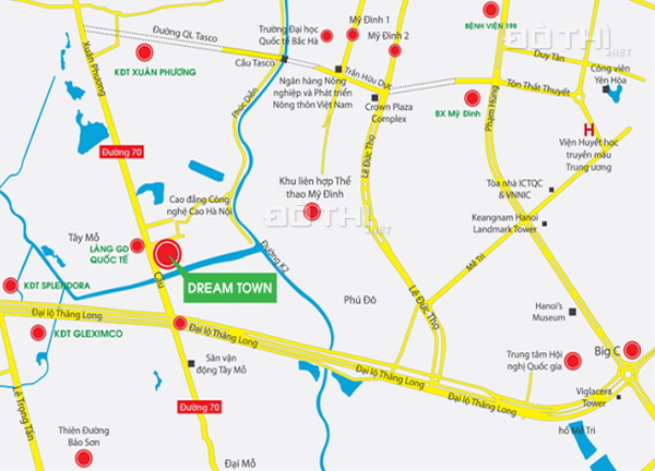 Bán căn hộ chung cư tại dự án Dream Town, Nam Từ Liêm, Hà Nội diện tích 87m2, giá 18.7 triệu/m2 9331030