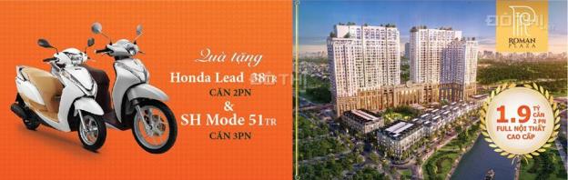 Chung cư Roman 2PN, 2VS full nội thất, giá 1,9 tỷ 9452231