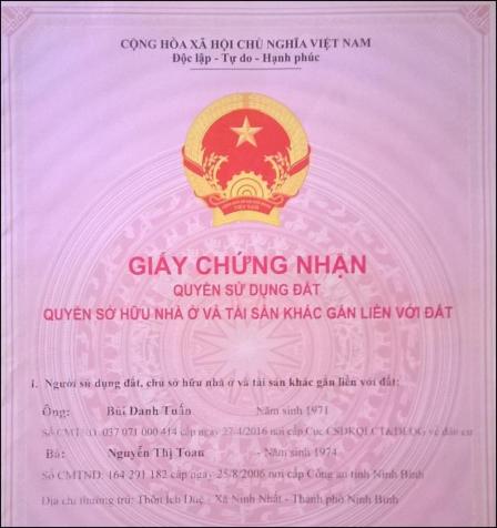 Bán đất thổ cư TP. Ninh Bình, 7.2tr/m2 10094731