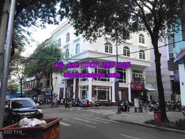 Bán nhà MT đẹp nhất đường Cao Thắng, quận 3, giá 34.5tỷ 4x19m, trệt, 3 lầu, nhà 2 mặt tiền 9598417