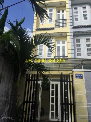 Cho thuê nhà hẻm 5m Lê Đức Thọ, (3 x 14m), 2 lầu. Giá 9 tr/th, gần Nguyễn Oanh 9603062