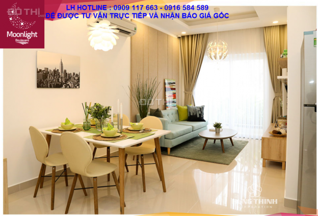 Bán căn hộ chung cư tại dự án Moonlight Boulevard, Bình Tân, Hồ Chí Minh, dt 68m2 giá 1ty950 9700274