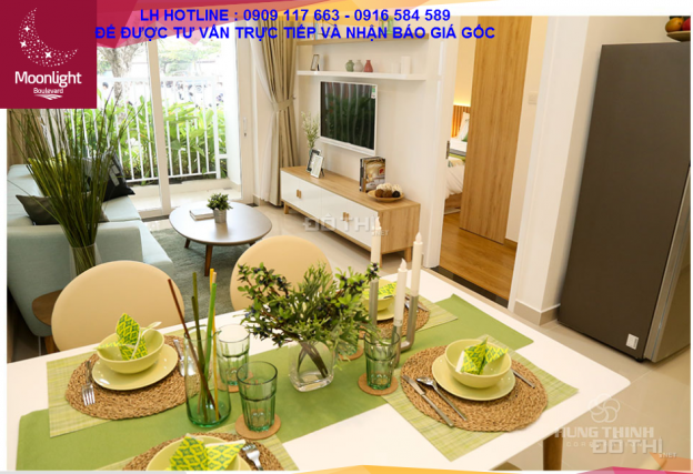 Bán căn hộ chung cư tại dự án Moonlight Boulevard, Bình Tân, Hồ Chí Minh, dt 68m2 giá 1ty950 9700274