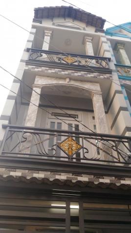 Nhà đường Quang Trung, Đông Hưng Thuận, Q12 đúc một trệt, hai lầu 9883615