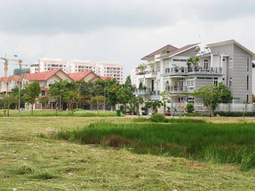 Đất xây biệt thự view sông Sài Gòn, An Phú Đông 27, quận 12 10960571