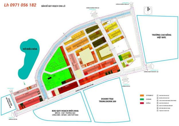 Cơ hội đầu tư đất nền TP. Sông Công, Thái Nguyên, 80m2, trở lên chỉ từ 350 triệu/lô, LH 0971056182 10852659