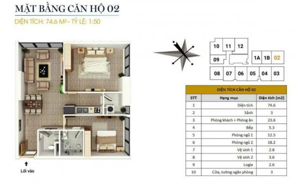 Bán căn hộ FLC Star Tower 418 Quang Trung, 1502 (74,6m2) 1610(93,5m2) 16tr/m2, LH: 0902193188 10921469