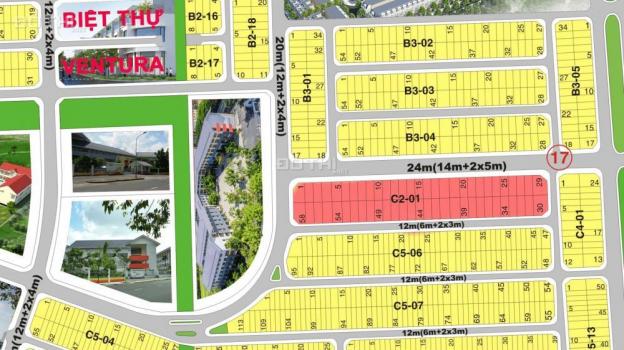 Hùng Cát Lái bán đất sổ đỏ, đường 24m, khu C201, DT 8x20m, giá 53 triệu/m2 10456938