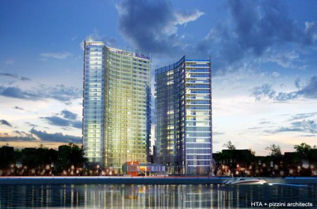 Cho thuê căn hộ Hilton Đà Nẵng, 5,9 triệu/tháng, 45m2, bên bờ sông Hàn 10926698