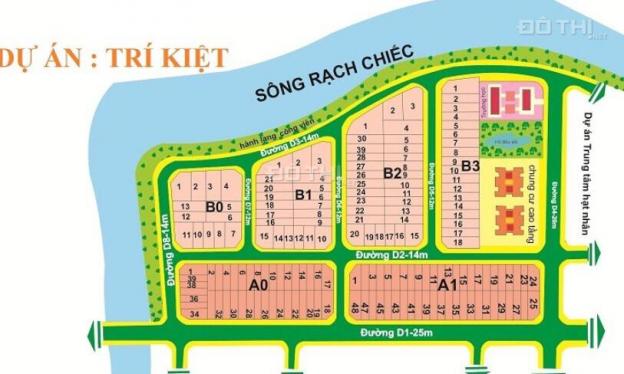 Bán đất DT 240m2 ngang 8m, KDC Trí Kiệt - Nam Long, P. Phước Long B, Q. 9. Giá 28 tr/m2 10901036