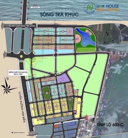 Bán đất nền dự án khu đô thị Phú An Khang, Tư Nghĩa, Quảng Ngãi. Diện tích 100m2, giá 550 triệu/nền 10960098