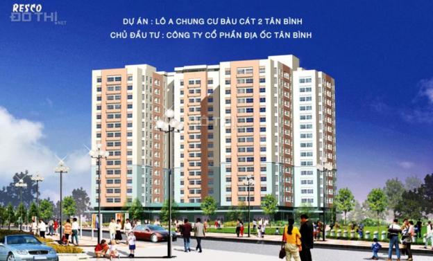 Bán chung cư Bàu Cát 2, lô A, lầu cao, 88m2 (Căn góc), 3PN, 2WC, giá 3.05 tỷ 10922181