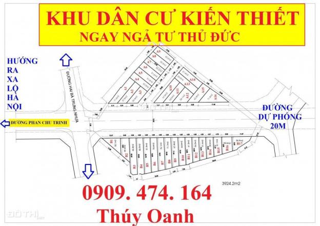 Cần bán lô đất đường Phan Chu Trinh, ngay khu Kiến Thiết, ngay ngã tư Thủ Đức, chỉ 3.45 tỷ/nền 10924883