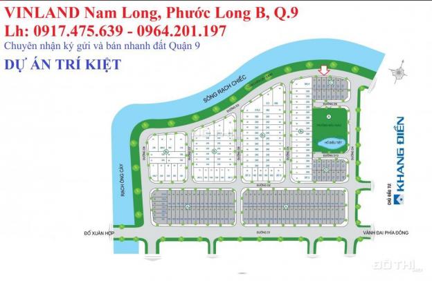 Nền đất giá tốt kdc Trí Kiệt, P. Phước Long B, quận 9. Lô A: 6m x 24m, giá bán 32.5 tr/m2 10947187