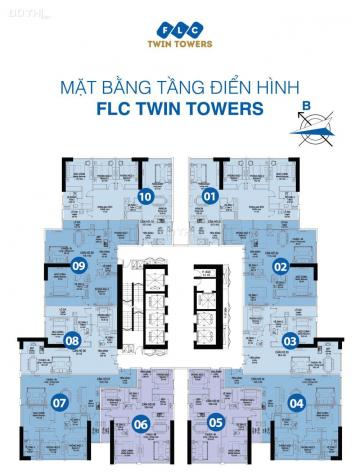 Bán chung cư FLC Twin Towers 265 Cầu Giấy, giá 32 triệu/m2, bao phí sang tên, liên hệ: 093 668 1289 10987759