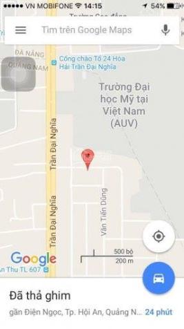 Cần tiền bán nhanh lô đất khu đô thị 1B, ngay đại học Mỹ Thái Bình Dương Quảng Nam 10841904