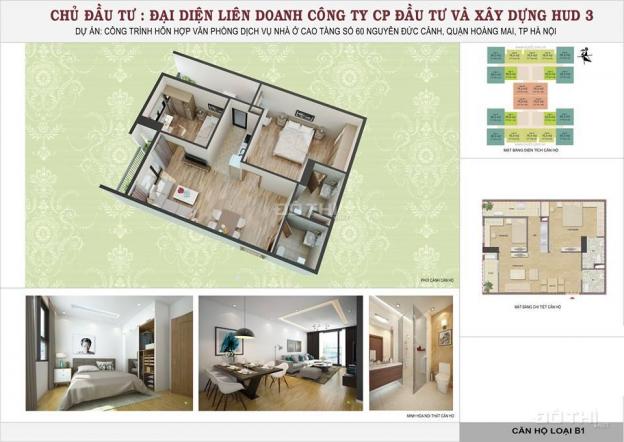 Chủ nhà cần tiền, cơ hội mua rẻ căn hộ 70m2 chính chủ, HUD3 Nguyễn Đức Cảnh. LH 0962.558.742 11011476