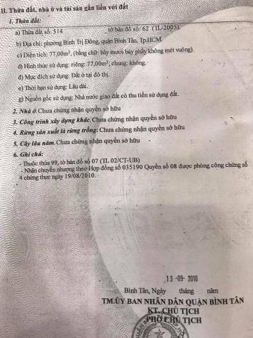 Bán nhà MT Bình Trị Đông, phường Bình Trị Đông, quận Bình Tân 11463156