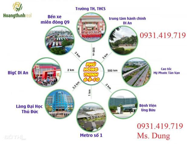 Chính thức mở bán dự án Phú Hồng Thịnh 10 nằm ngay trục chính, DT 743C giao với Quốc Lộ 1K 11052560