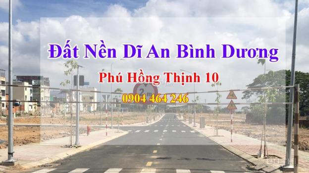 Bán đất nền Phú Hồng Thịnh 10 giá CĐT mở bán giai đoạn 1 - Dĩ An - Bình Dương - SHR - Thổ cư 100% 11052852