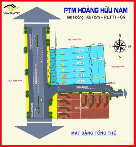 Bán đất MT kinh doanh Hoàng Hữu Nam, ngay bến xe Miền Đông mới Q9 10948117