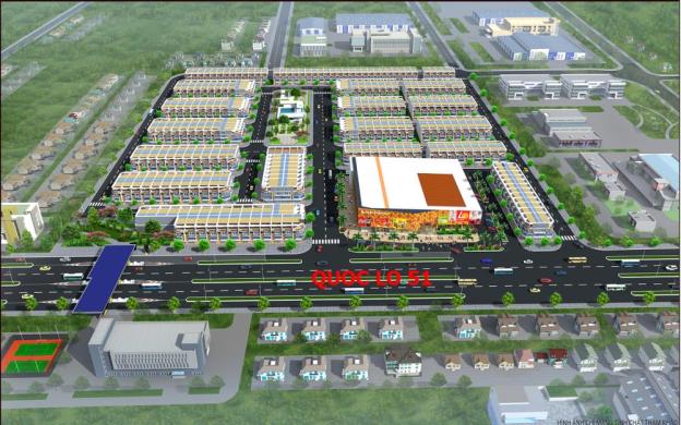Bán nhà mặt phố tại dự án KDC thương mại Phước Thái, Biên Hòa, Đồng Nai, DT 284m2, giá 13,7tr/m2 11079391