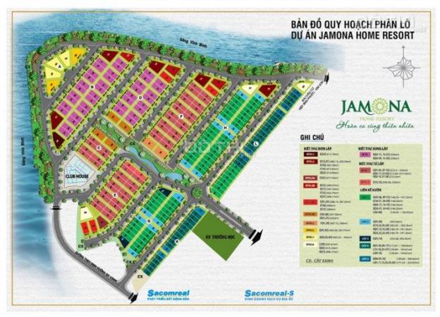 Để lại nền BT Jamona Home Resort, 26,5tr/m2, 212m2, TB, SĐ riêng, dân cư đông an ninh, 0932424238 11130895