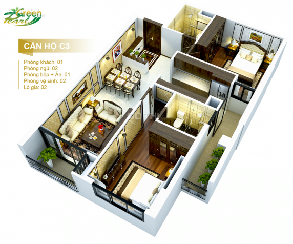 Hot! Tháng 6 mở bán dự án chung cư cao cấp Green Pearl 378 Minh Khai với giá từ 31 tr/m2 11132189