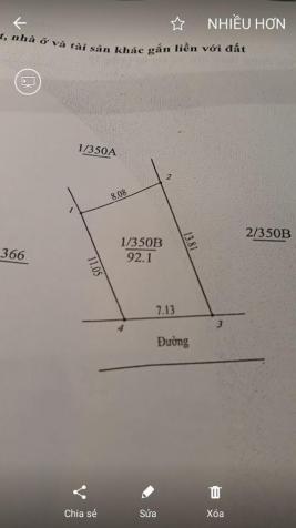 Cần bán 92.1m2 đất Dương Liễu, Hoài Đức. Gần chợ Sấu 11175231