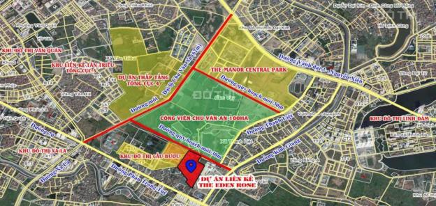 Bán nhà biệt thự, liền kề tại dự án The Eden Rose, Thanh Trì, Hà Nội, dt 88m2 giá 61 triệu/m2 11148665