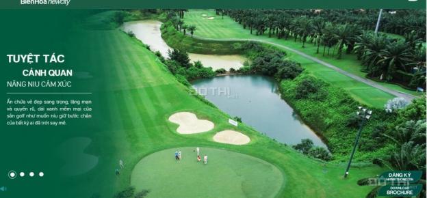Đất nền sân golf Biên Hòa New City, giá 10 tr/m2, sổ đỏ, CK 3%, 18%. LH 0902787198 11347219