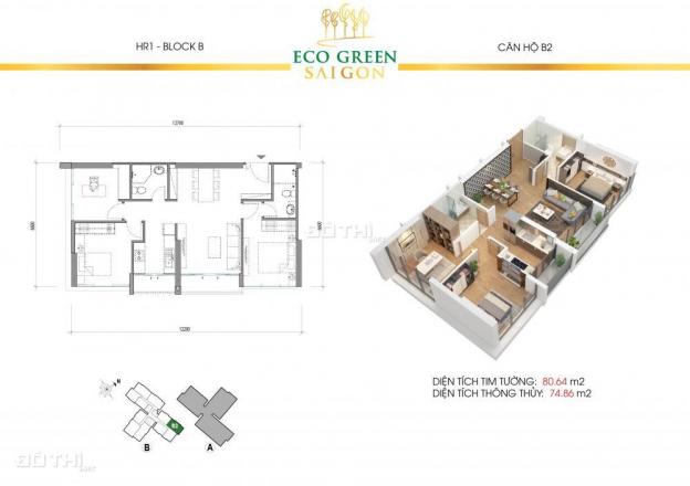 Căn hộ Eco Green mặt tiền Nguyễn Văn Linh, Q7 chỉ từ 2.3 tỷ/2PN. Liên hệ 0938 199 552 Bảo Đại 11583551