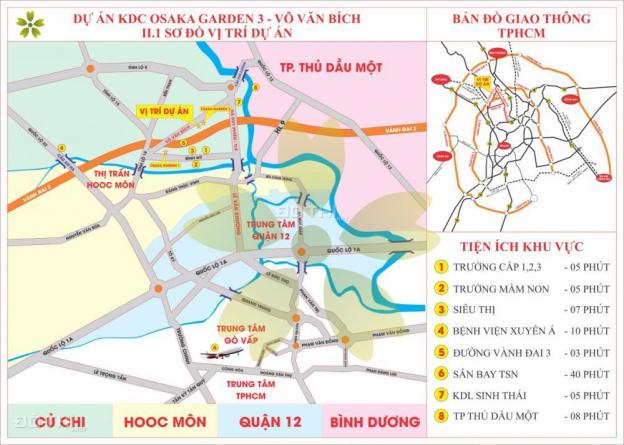 Chỉ còn duy nhất 1 lô góc 2 mặt tiền KDC Osaka Garden 3 - Võ Văn Bích 11530743