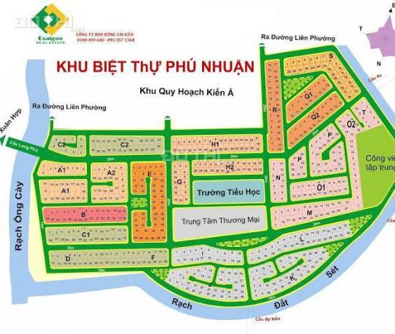 Chuyên mua bán đất nền dự án KDC Phú Nhuận - Phước Long B, Phước Long B, quận 9, sổ đỏ - vị trí đẹp 11644502