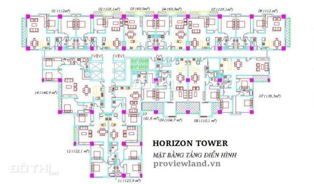 Cho thuê căn hộ tại dự án tòa nhà Horizon, Quận 1, giá 18 triệu/tháng 11647418