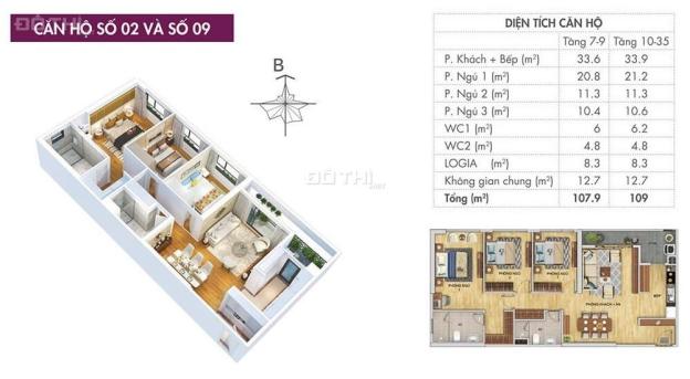 CC cao cấp Hoàng Quốc Việt, view 2 Hồ Tây, TT 30% nhận nhà, giá 2.4 tỷ, full nội thất cao cấp 11654310