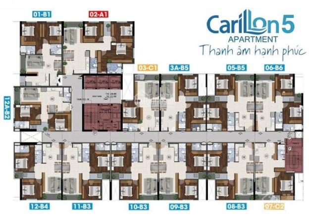 Cam kết 1.6 tỷ nhận ngay nhà mới, chỉ duy nhất tại căn hộ Carillon 5 quận Tân Phú, LH 0933549979 11973162