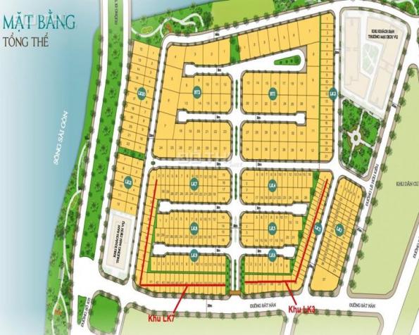 Bán lô nhà phố dự án Sài Gòn Mystery Villas Hưng Thịnh, Quận 2, dt 5x20m, HĐ 11911060