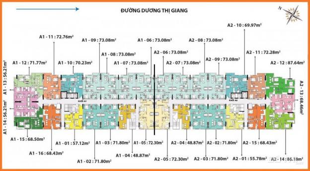 Căn hộ liền kề Tân Bình, sân bay, khu văn hóa, sạch đẹp, DT: 70m2, 2PN, 2WC, view mát. Lầu cao 11925663