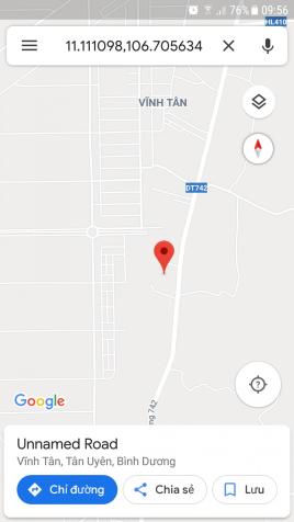 Đất khu dân cư Vĩnh Tân, mặt tiền DT 742, ngay KCN Vsip II mở rộng 12031041