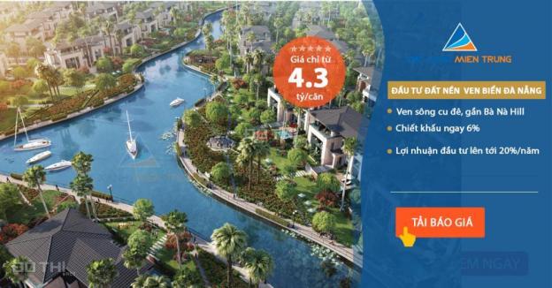 Mở bán GĐ1 Dragon Villas Đà Nẵng, cách bãi tắm Xuân Thiều 700m, giá chỉ 12,5 tr/m2 11864369