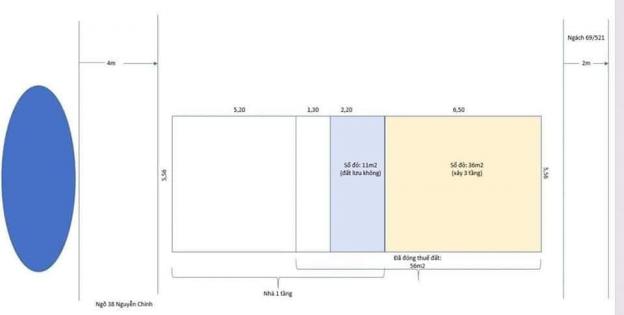 Bán đất đường Trương Định DT 85m2, MT 6m, giá 2 tỷ 650tr 12379226