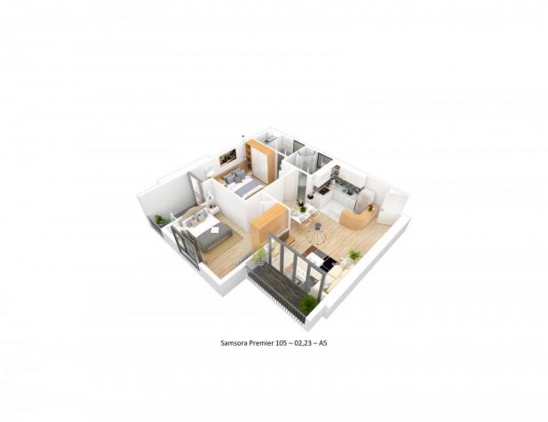 Chỉ với 400tr sở hữu ngay căn hộ đáng sống tại chung cư Samsora Premier 105 Chu Văn An 12112023