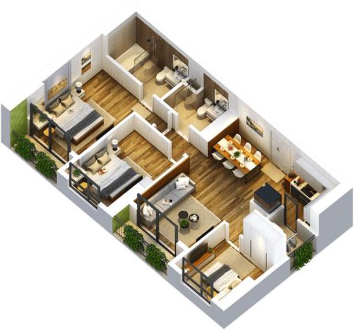 Bán căn hộ chung cư tại dự án Anland Nam Cường, Hà Đông, Hà Nội, diện tích 89.19m2, giá 2.4 tỷ 12385054