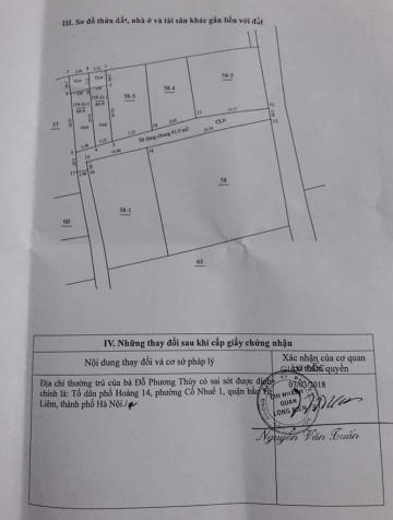 Chính chủ cần tiền bán đất diện tích 48m2 ô tô đi vào nhà trên phố Ngọc Thụy, Long Biên 12418683