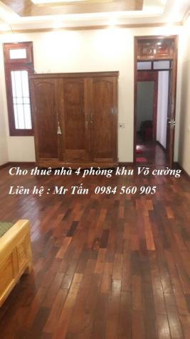 Cho thuê nhà nguyên căn 4 phòng khép kín khu Võ Cường, TP Bắc Ninh 12336565